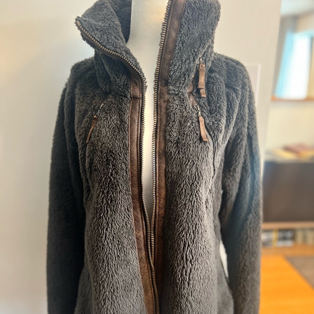 Kuhl Women's Ski Jacket - Dark Gray and Brown